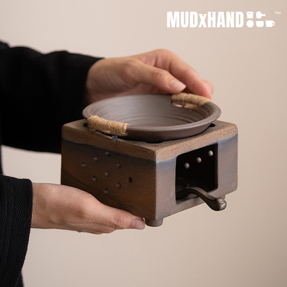 Ceramic Aromatherapy Burner - Modern Wax Melt Warmer & Essential Oil Burner - 5 Color availiable MUDxHAND