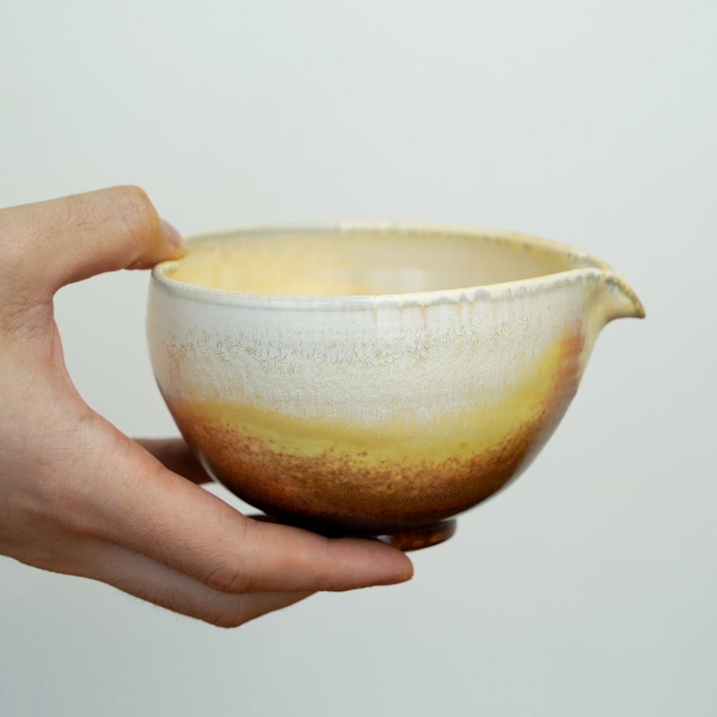 Chocolate Heart Shaped Matcha Bowl Set Mudhandceramic