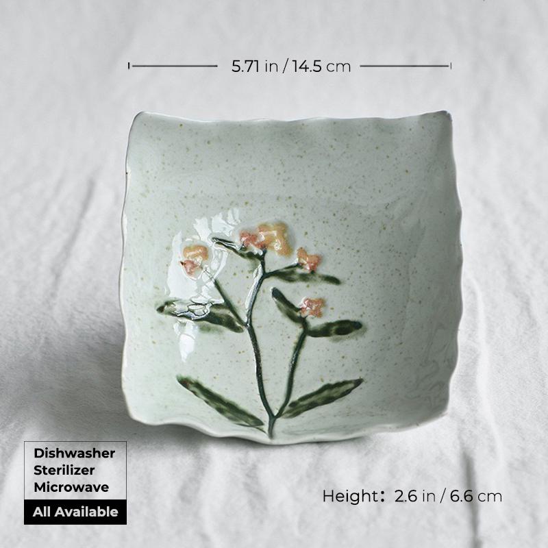 Handmade ceramic plate, organic edge plate,handmade white dinnerware, Sushi Serving Dish, small plate for tapas MUDxHAND