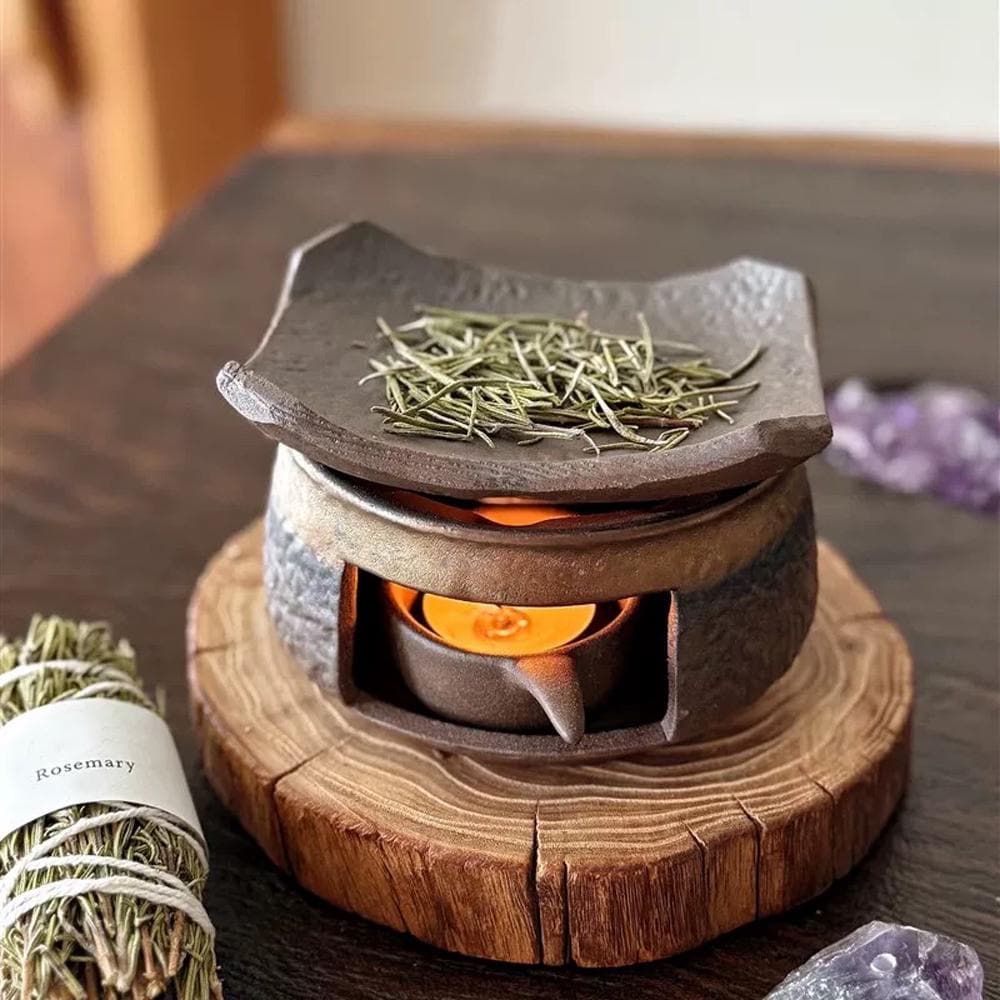 Aromatherapy Diffuser, Aroma burner Gift box: Wax Melt Burner Christmas, Wax Warmer, Fragrance Diffuser, Aromatherapy gift for her MUDxHAND
