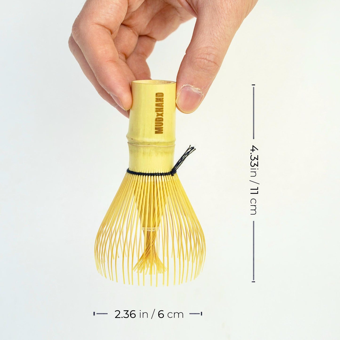 Custom Engraved Premium Matcha Whisk, Handmade Chasen Whisk, Personalized Bamboo Whisk, Matcha Stirrer, Gift for Matcha Lover MUDxHAND